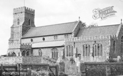 The 14th Century Church c.1955, Witham