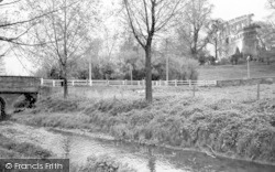 The River And Church c.1965, Witham