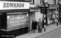 W.Edwards Butcher, High Street c.1965, Witham