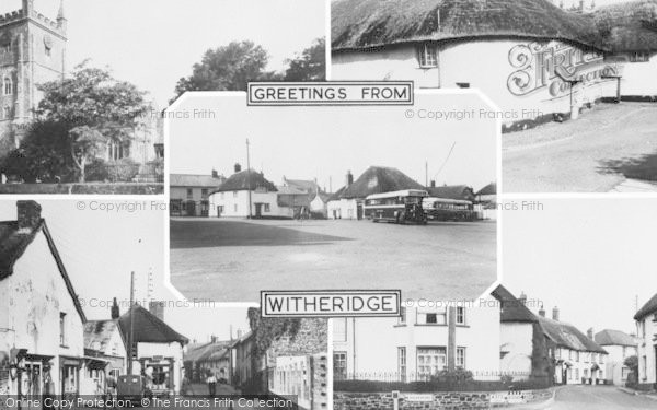 Photo of Witheridge, Composite c.1955