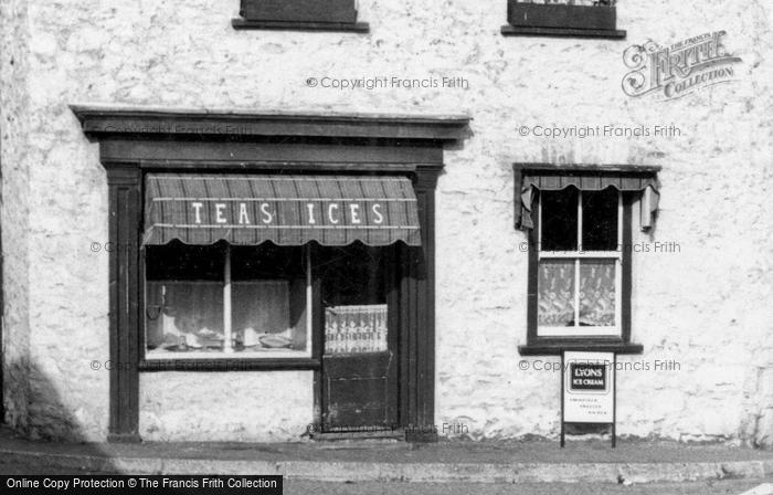 Photo of Witheridge, Village Shop, Trafalgar Square c.1950