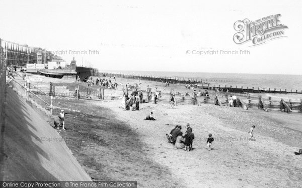 Photo of Withernsea, The Beach c.1955