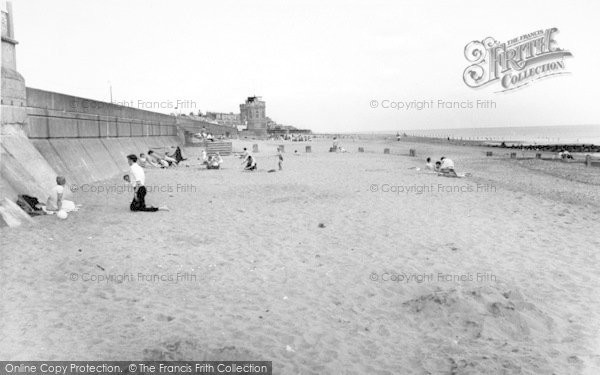 Photo of Withernsea, The Beach c.1960