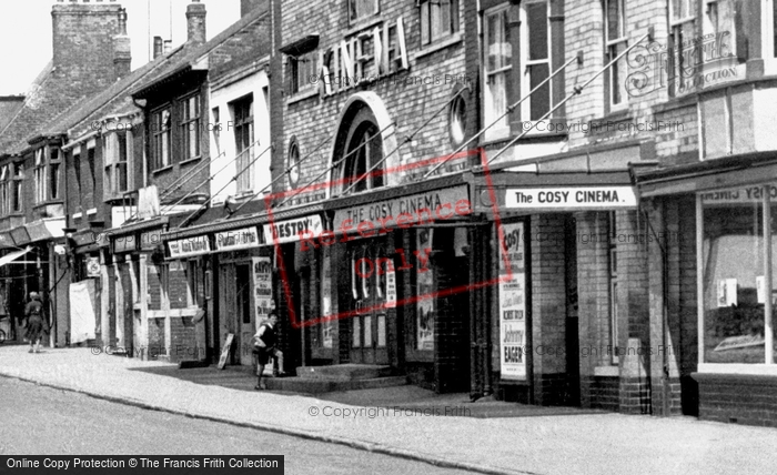 Photo of Withernsea, The Cosy Cinema, Queen Street c.1955