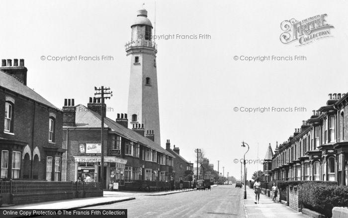 Photo of Withernsea, The Lighthouse 1955