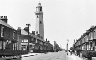 Withernsea, the Lighthouse 1955