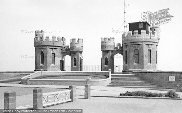 Photo of Withernsea, The Pier Towers c.1955