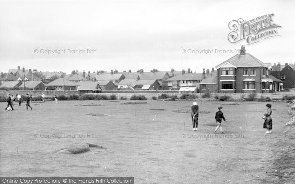 Photo of Withernsea, The Putting Green c.1955