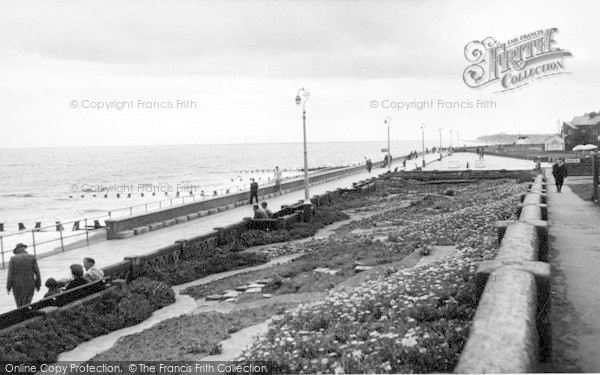 Photo of Withernsea, The South Promenade c.1955