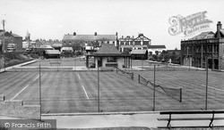 The Tennis Courts And Bowling Green c.1955, Withernsea