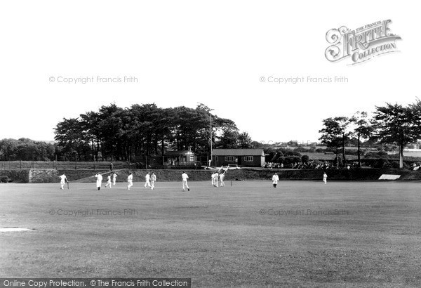 Photo of Withnell Fold, The Cricket Field c.1955