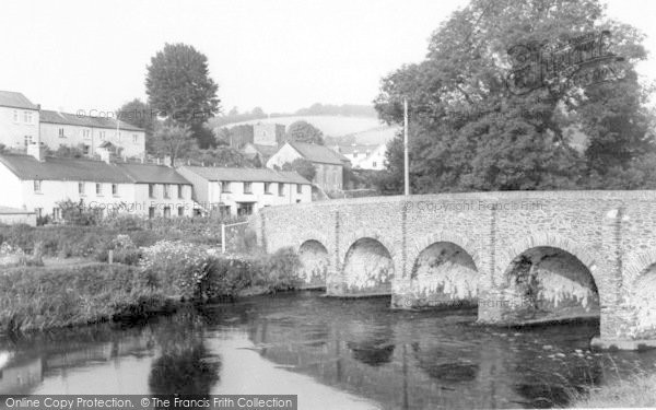 Photo of Withypool, The Bridge And Post Office c.1965