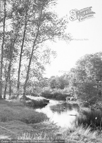 Photo of Withypool, The River c.1955