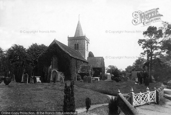 Photo of Witley, All Saints Church 1898