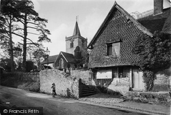 All Saints Church And Cottage 1919, Witley