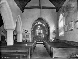 Church Interior 1919, Witley