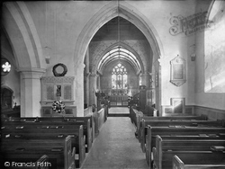 Church Interior 1919, Witley