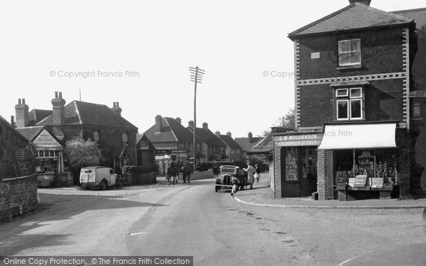 Photo of Witley, Crossways c1950