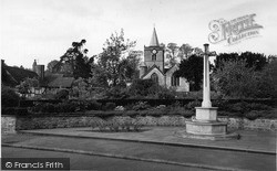 Witley, Memorial and All Saints Church c1960