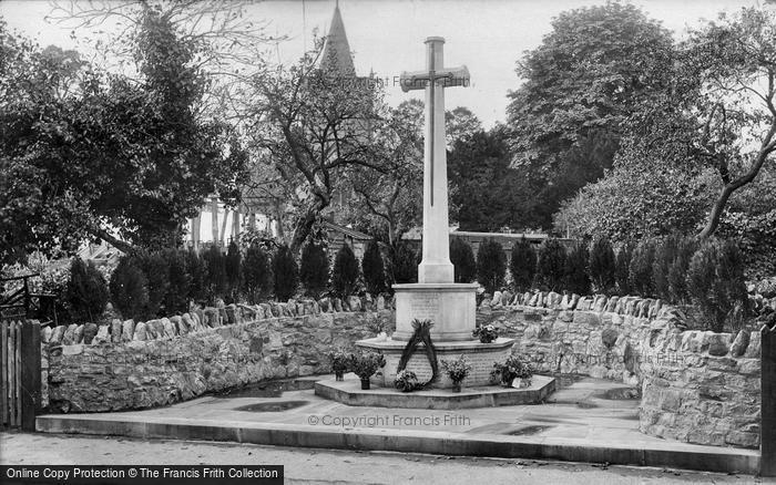 Photo of Witley, War Memorial 1923