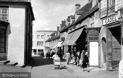A Corner Of The Market Square c.1955, Witney