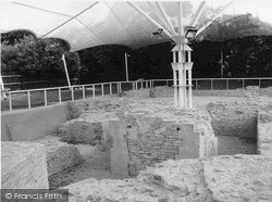 Bishop's Palace Excavated c.1985, Witney