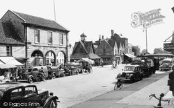 Witney, Market Square 1950