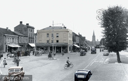 Market Square c.1950, Witney