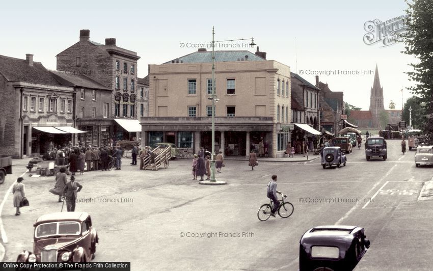 Witney, Market Square c1950
