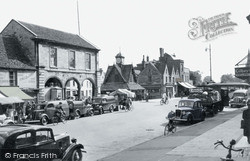 Market Square c.1955, Witney