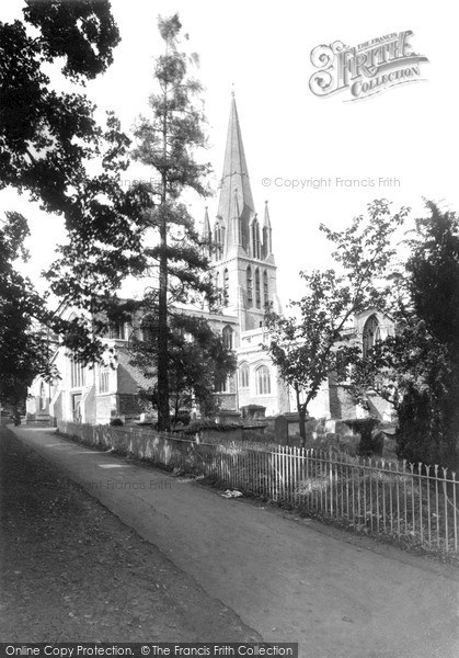 Photo of Witney, St Mary's Church c.1955