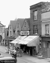 The Market Place c.1950, Witney