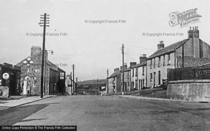 Photo of Witton Gilbert, Front Street c.1955
