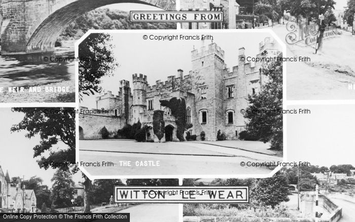 Photo of Witton Le Wear, Composite c.1955 - Francis Frith
