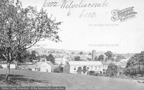 Photo of Wiveliscombe, General View c.1872