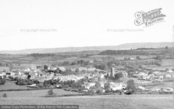 Photo of Wiveliscombe, General View c.1955