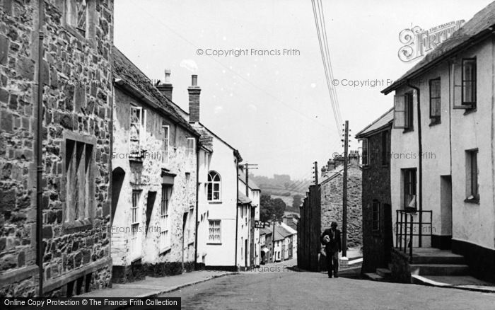 Photo of Wiveliscombe, Golden Hill c.1955