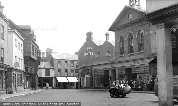 Photo of Wiveliscombe, The Square 1955