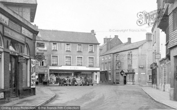 Photo of Wiveliscombe, The Square c.1955