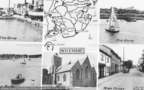 Photo of Wivenhoe, Composite c.1960