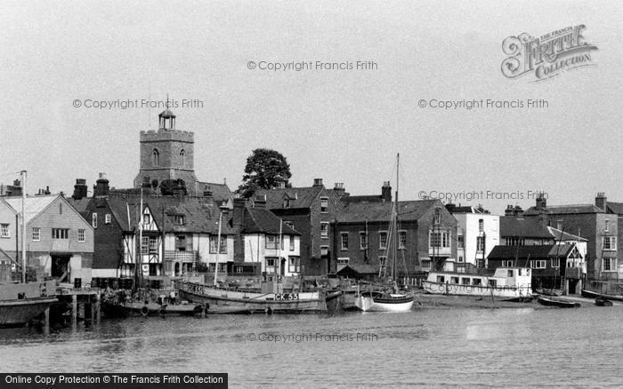 Photo of Wivenhoe, The Quay c.1955