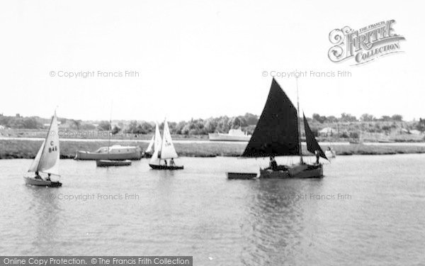 Photo of Wivenhoe, The River c.1960