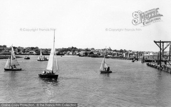 Photo of Wivenhoe, The River Colne c.1960