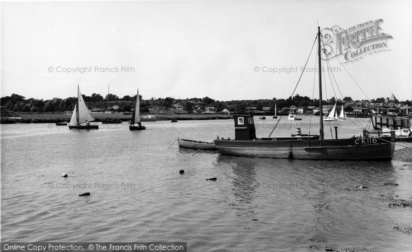 Photo of Wivenhoe, The River Colne  c.1960