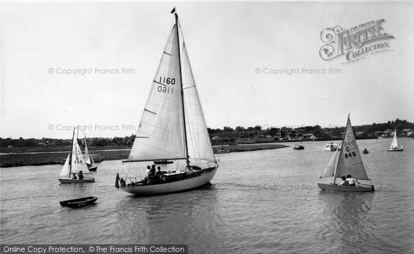 Photo of Wivenhoe, The River Colne c.1960