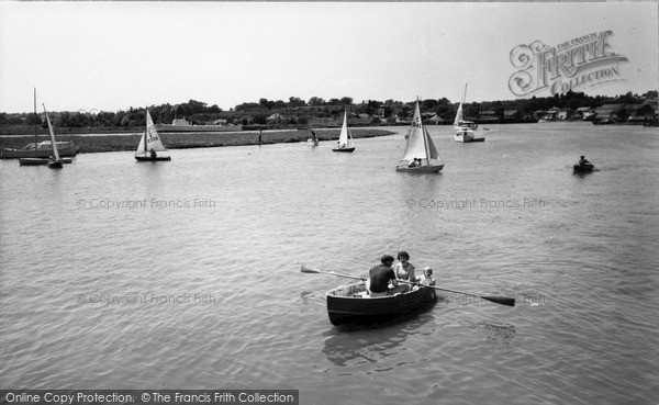 Photo of Wivenhoe, The River Colne c.1960
