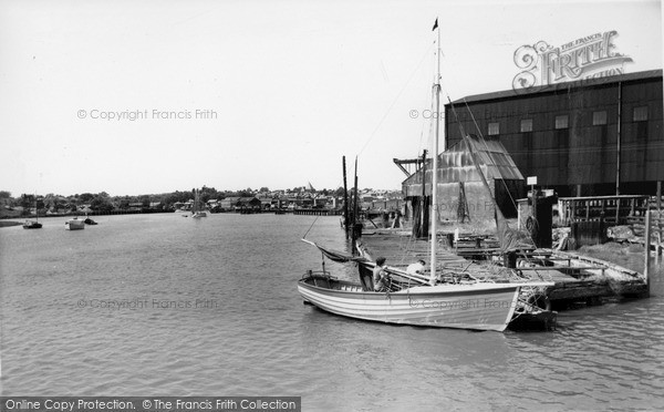 Photo of Wivenhoe, The Sailing Club c.1960