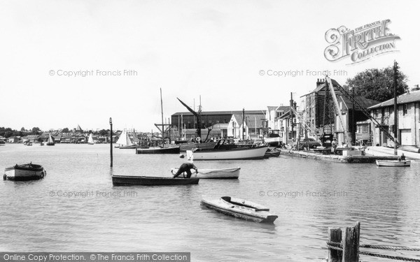 Photo of Wivenhoe, The Waterfront c.1960
