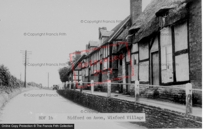 Photo of Wixford, Village c.1955