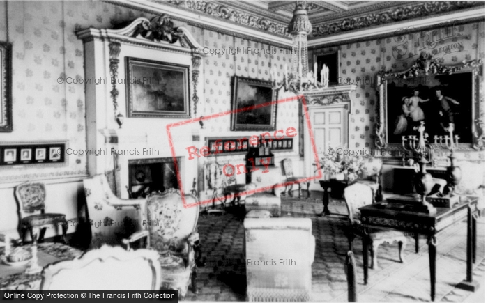 Photo of Woburn Abbey, Blue Drawing Room c.1960